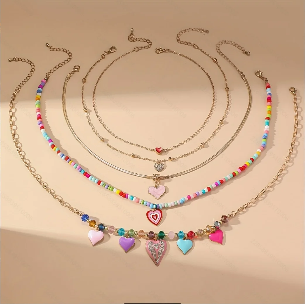 Damenmode Mehrschichtige Seestern Muschel Anhänger Halskette Handgemachte Perlen Halsband Sommer Strand Party Schmuck Geschenk Damenmode Mehrschichtige Seestern Muschel Anhänger Halskette Handgemachte Perlen Halsband Sommer Strand Party Schmuck Geschenk - Image 2