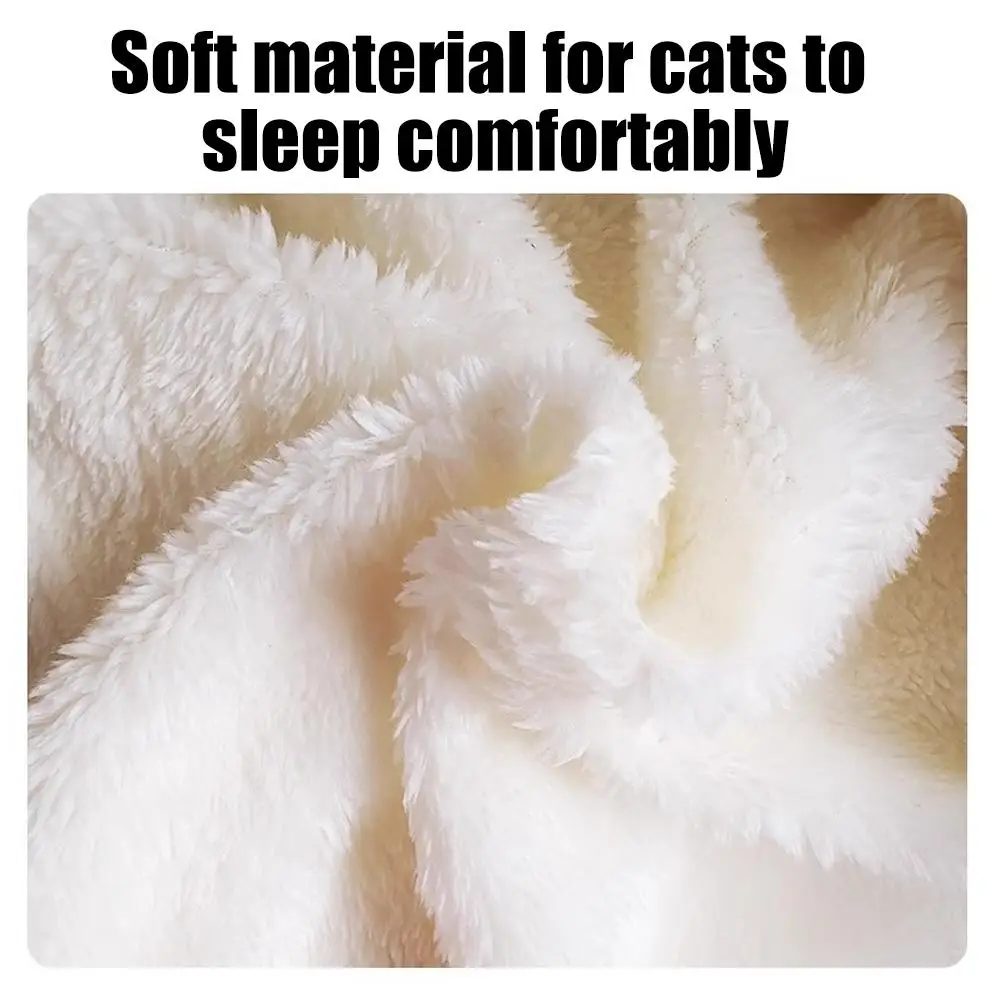 Soft Plush Cat Winter Sleeping Bag Portable Warm Feline Bed Cat Sleeping Bag For All Seasons Indoor Small Dog Cat Bed Soft Plush Cat Winter Sleeping Bag Portable Warm Feline Bed Cat Sleeping Bag For All Seasons Indoor Small Dog Cat Bed - Image 5
