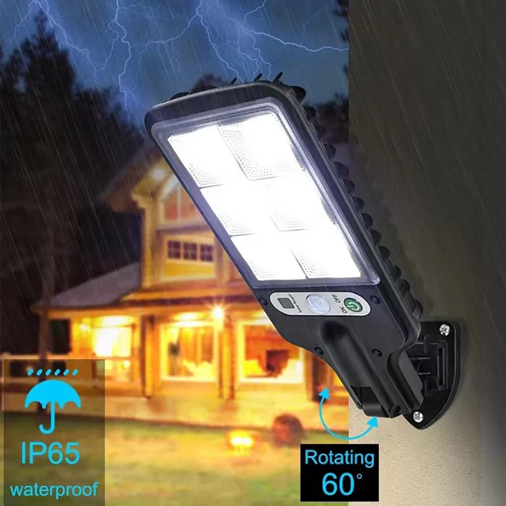 Solar Outdoor Led Wand Leuchte Mit Menschlichem Körper Wasserdicht 3 Modi Induktion Für Garten Terrasse Garage Innenhof Und Straßen Beleuchtung Solar Outdoor Led Wand Leuchte Mit Menschlichem Körper Wasserdicht 3 Modi Induktion Für Garten Terrasse Garage Innenhof Und Straßen Beleuchtung - Image 4