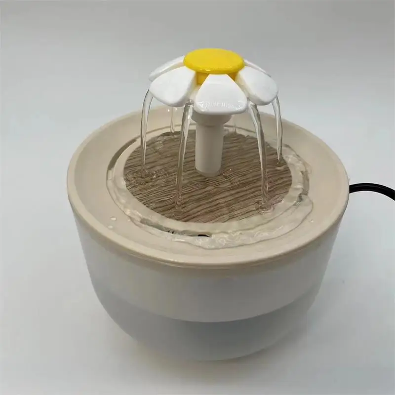 Haustiere Wasser Brunnen Auto Filter Usb Elektrische Stumme Katze Trinker Schüssel 1200Ml Rezirkulieren Filtert Rinker Für Katzen Wassersp Ender Haustiere Wasser Brunnen Auto Filter Usb Elektrische Stumme Katze Trinker Schüssel 1200Ml Rezirkulieren Filtert Rinker Für Katzen Wassersp Ender - Image 4