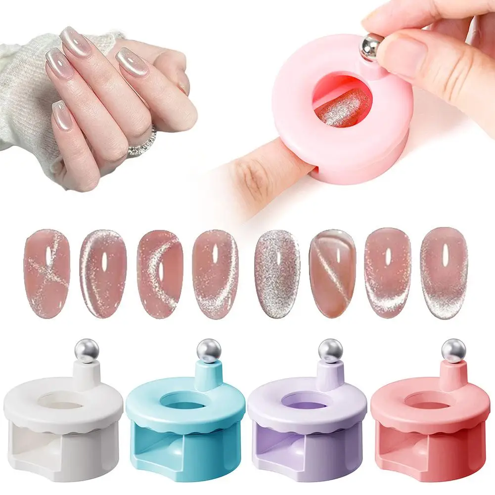 Katzenaugen Magnet Werkzeug – 360° Drehbares Nail-Art Magnettool Katzenaugen Magnet Werkzeug