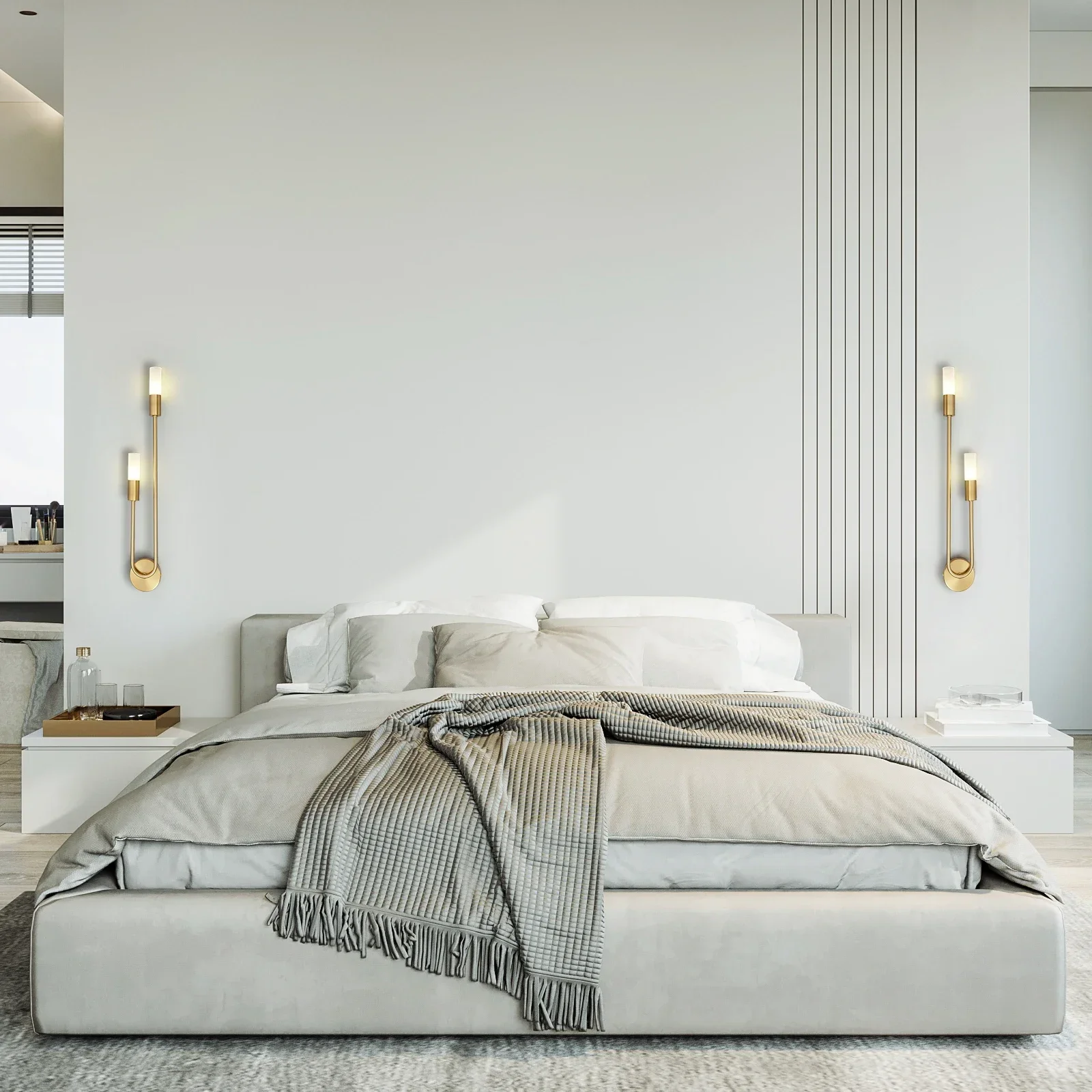Moderne Led-Wandleuchte Gold Nordische Lange Streifen-Wandlampen Für Wohnzimmer Schlafzimmer Badezimmer Flur Korridor Hintergrund Innendekoration Moderne Led-Wandleuchte Gold Nordische Lange Streifen-Wandlampen Für Wohnzimmer Schlafzimmer Badezimmer Flur Korridor Hintergrund Innendekoration - Image 6