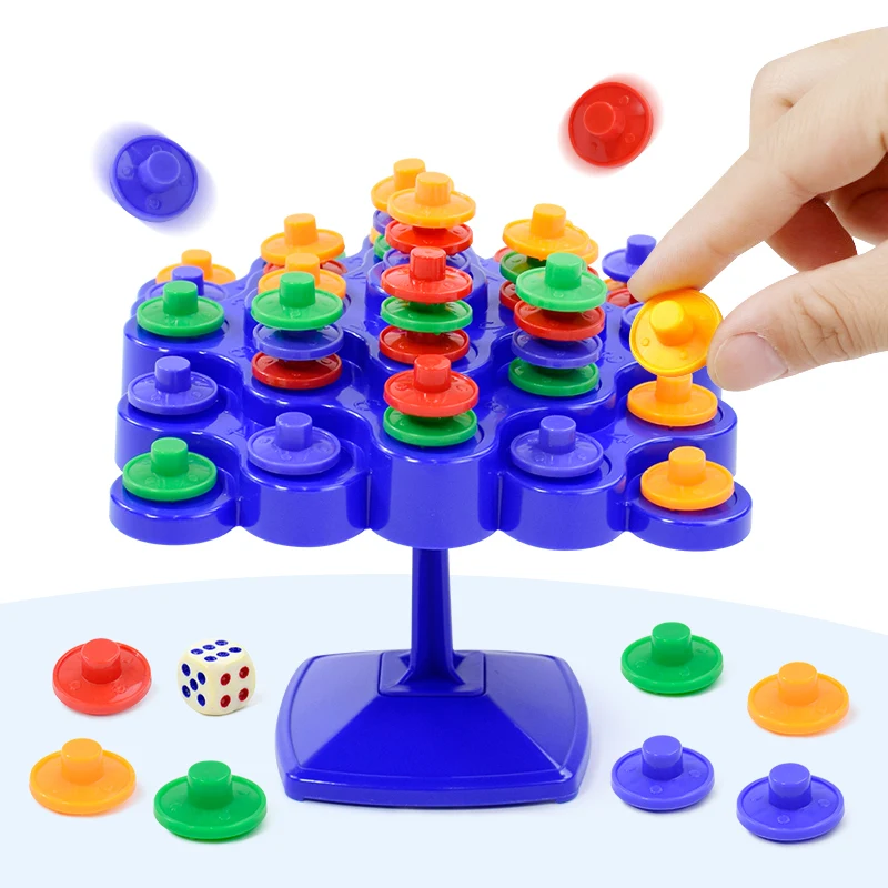  Balance Tree Toys Educational Parent-Child Interaction Tabletop Game Toy Stacking Building Blocks Montessori Balancing Board Balance Tree Toys Educational Parent-Child Interaction Tabletop Game Toy Stacking Building Blocks Montessori Balancing Board - Image 4