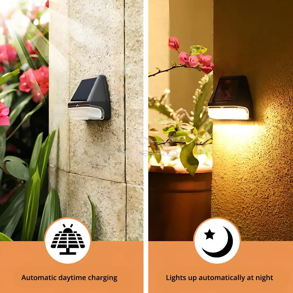 Outdoor Led Solar Wandleuchte Hecke Regendicht Garten Dekoration Schwimmbad Wasserdicht Ipx Park Treppe Schritt Zaun Rasen Beleuchtung Outdoor Led Solar Wandleuchte Hecke Regendicht Garten Dekoration Schwimmbad Wasserdicht Ipx Park Treppe Schritt Zaun Rasen Beleuchtung - Image 3