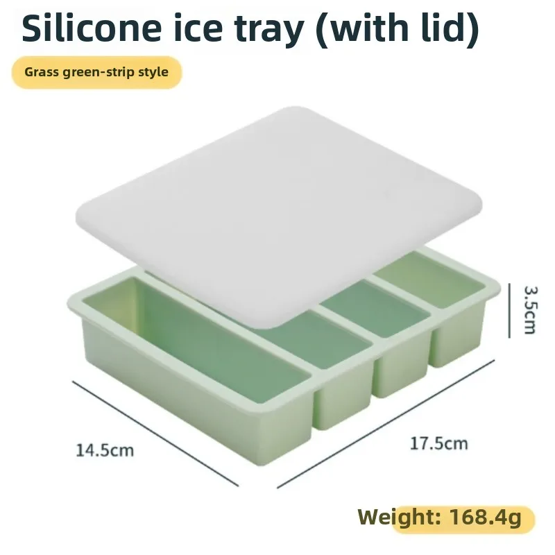 1 Stück Silikon-Gefrierschrank Mit Deckel – Langlebige Küchenaufbewahrung Für Suppe, Brühe Und Saucen – Stapelbarer Behälter Für Die Zubereitung Von Lebensmitteln 1 Stück Silikon-Gefrierschrank Mit Deckel – Langlebige Küchenaufbewahrung Für Suppe, Brühe Und Saucen – Stapelbarer Behälter Für Die Zubereitung Von Lebensmitteln - Image 3