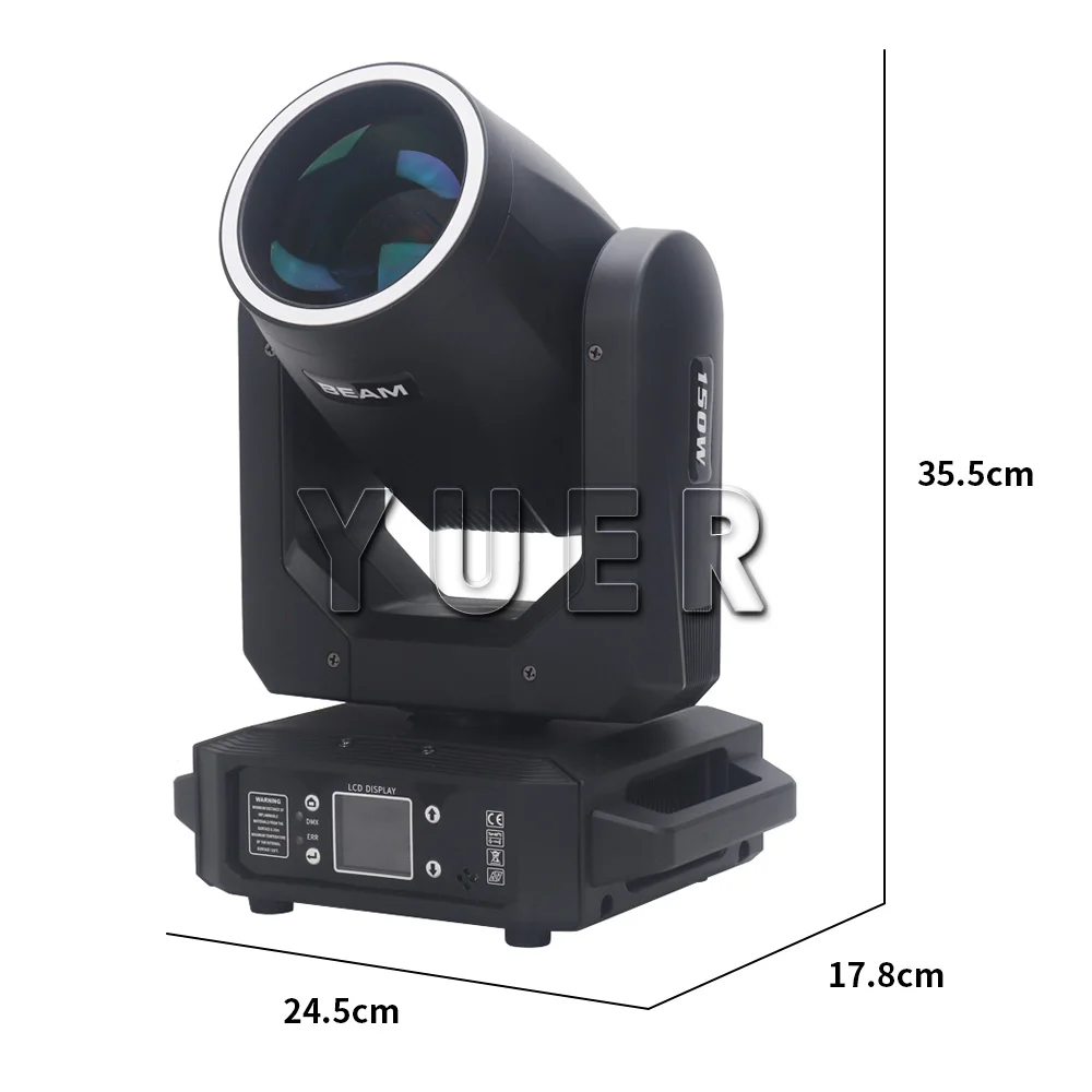 4Er-Set Led 200W Moving Head Mit Gobo, Prisma &Amp; Rgb-Ring 4Er-Set Led 200W Moving Head Mit Gobo, Prisma &Amp; Rgb-Ring - Image 5