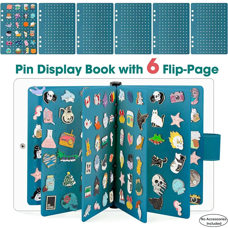 Filz Pin-Sammelalbum – Diy Display-Buch Für Abzeichen, Broschen, Charms Und Souvenirs Filz Pin-Sammelalbum – Diy Display-Buch Für Abzeichen, Broschen, Charms Und Souvenirs - Image 10