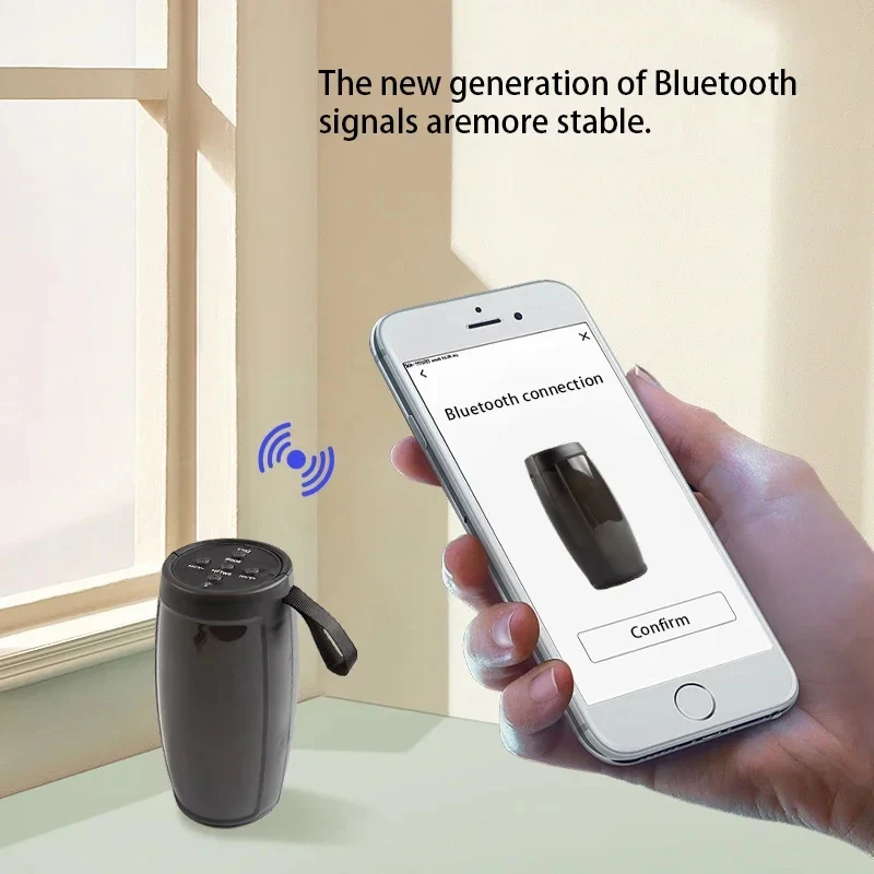 Bluetooth Lautsprecher – Tragbare Soundbox Mit Kraftvollem Subwoofer, Starkem Bass, Mp3-Player Und Led-Lichteffekten Bluetooth Lautsprecher – Tragbare Soundbox Mit Kraftvollem Subwoofer, Starkem Bass, Mp3-Player Und Led-Lichteffekten - Image 4