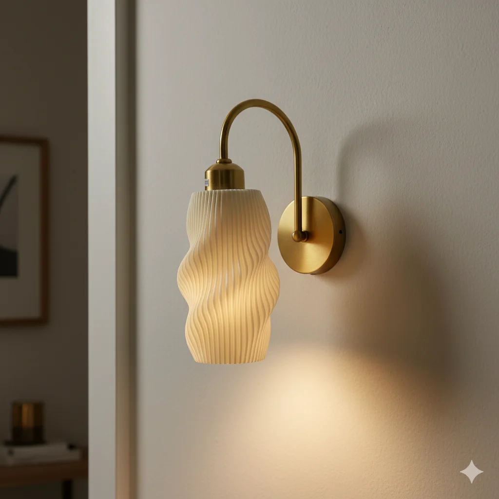 Led-Wandleuchte Für Wohnzimmer Und Schlafzimmer, Moderne, Einfache, Kreative Leuchte, Heimbeleuchtung, Pvc-Lampenschirm, Moderne Wandleuchte Led-Wandleuchte Für Wohnzimmer Und Schlafzimmer, Moderne, Einfache, Kreative Leuchte, Heimbeleuchtung, Pvc-Lampenschirm, Moderne Wandleuchte - Image 5