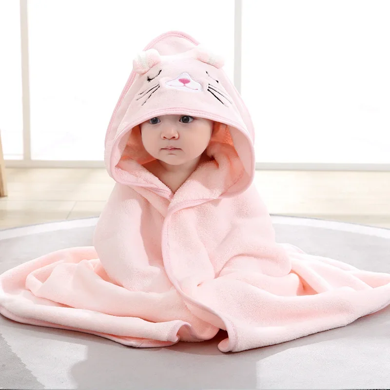 Cartoon Animal Baby Bath Towels Soft Newborn Hooded Towel Blanket Toddler Bathrobe Warm Sleeping Swaddle Wrap For Boys Girls Cartoon Animal Baby Bath Towels Soft Newborn Hooded Towel Blanket Toddler Bathrobe Warm Sleeping Swaddle Wrap For Boys Girls - Image 8