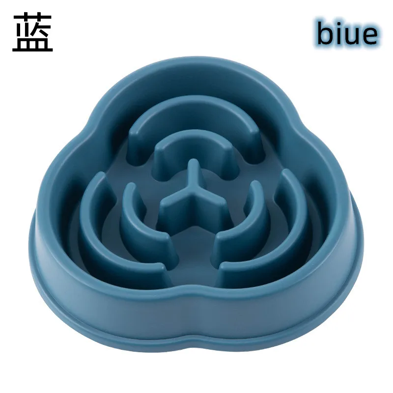 Pet Cat Slow Food Bowl Fat Help Healthy Round Anti-Choking Thickened And Non-Slip Multiple Colors Shapes Pet Cat Slow Food Bowl Fat Help Healthy Round Anti-Choking Thickened And Non-Slip Multiple Colors Shapes - Image 13
