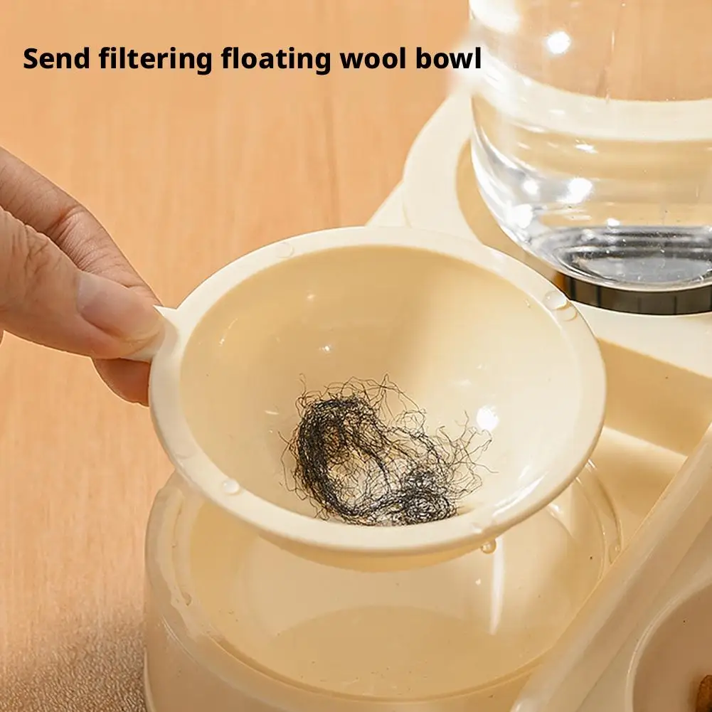 Cat Bowl Automatic Feeder Water And Food Integrated Pet Food Dispenser For Small Medium Dispenser Cute Water Dispenser Cat Bowl Automatic Feeder Water And Food Integrated Pet Food Dispenser For Small Medium Dispenser Cute Water Dispenser - Image 5