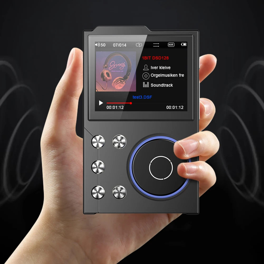 Tragbarer Hifi-Mp3-Musikplayer Mit Bluetooth 5.3 – Digitaler Audioplayer Für Hochwertige Musikwiedergabe Unterwegs Tragbarer Hifi-Mp3-Musikplayer Mit Bluetooth 5.3 – Digitaler Audioplayer Für Hochwertige Musikwiedergabe Unterwegs - Image 3
