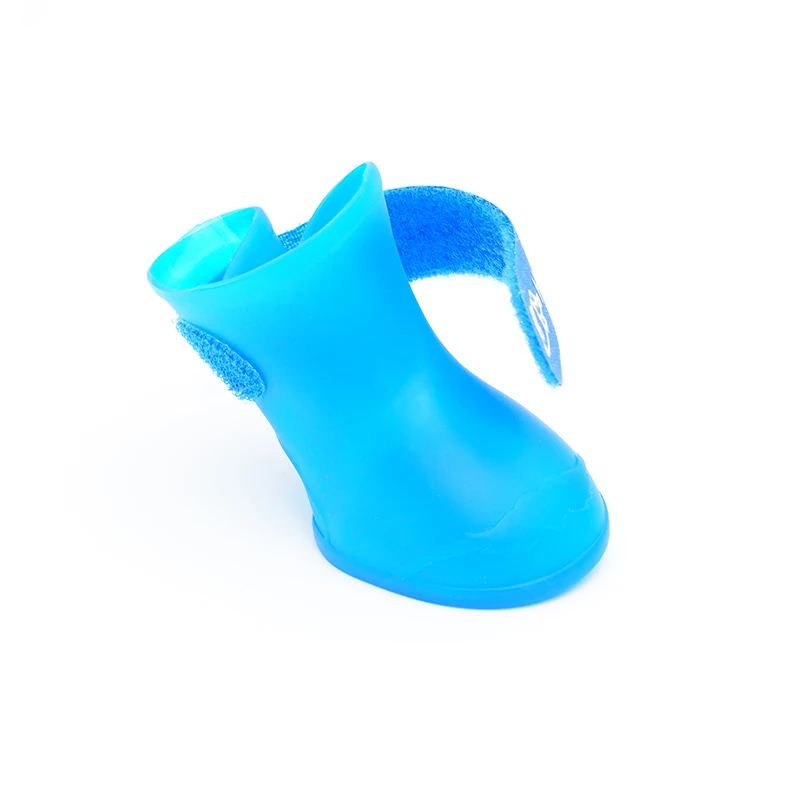 Haustier-Silikon-Regenschuhe, Schmutzabweisend, Rutschfest, Wasserdicht, Hundeschuhe, Weicher Boden, Kleine Hunde, Katzen, Teddy-Schuhe Haustier-Silikon-Regenschuhe, Schmutzabweisend, Rutschfest, Wasserdicht, Hundeschuhe, Weicher Boden, Kleine Hunde, Katzen, Teddy-Schuhe - Image 3