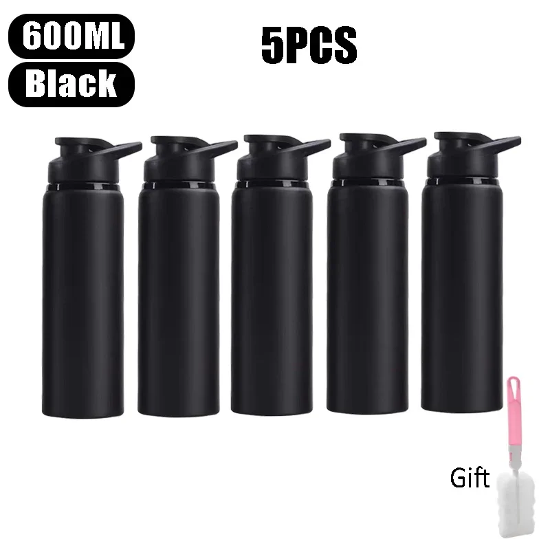 Outdoor-Wasserflasche Aus Edelstahl, 600 Ml, Auslaufsicher, Großes Fassungsvermögen, Sportfahrrad-Reiseflasche Für Camping, Radfahren Outdoor-Wasserflasche Aus Edelstahl, 600 Ml, Auslaufsicher, Großes Fassungsvermögen, Sportfahrrad-Reiseflasche Für Camping, Radfahren - Image 17