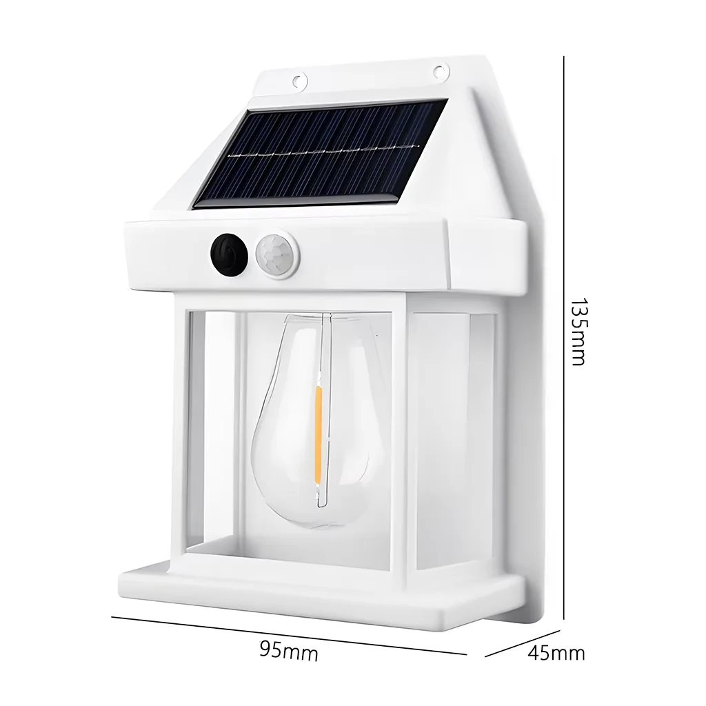Solarbetriebene Wasserdichte Led-Wandleuchte Für Den Außenbereich, Leistungsstarke Solarenergielampe Mit Lichtsensor Für Garten, Hof, Zaun, Hausdekoration Solarbetriebene Wasserdichte Led-Wandleuchte Für Den Außenbereich, Leistungsstarke Solarenergielampe Mit Lichtsensor Für Garten, Hof, Zaun, Hausdekoration - Image 7