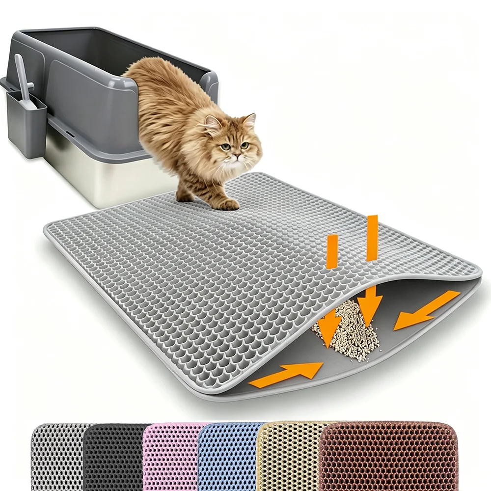 Katzenstreumatte, Doppellagig, Für Haustiere, Rutschfest, Für Große Haustiere, Filtermatte, Verschleißfest, Wasserdicht, Rutschfest, Katzenstreumatte Katzenstreumatte, Doppellagig, Für Haustiere, Rutschfest, Für Große Haustiere, Filtermatte, Verschleißfest, Wasserdicht, Rutschfest, Katzenstreumatte - Image 11