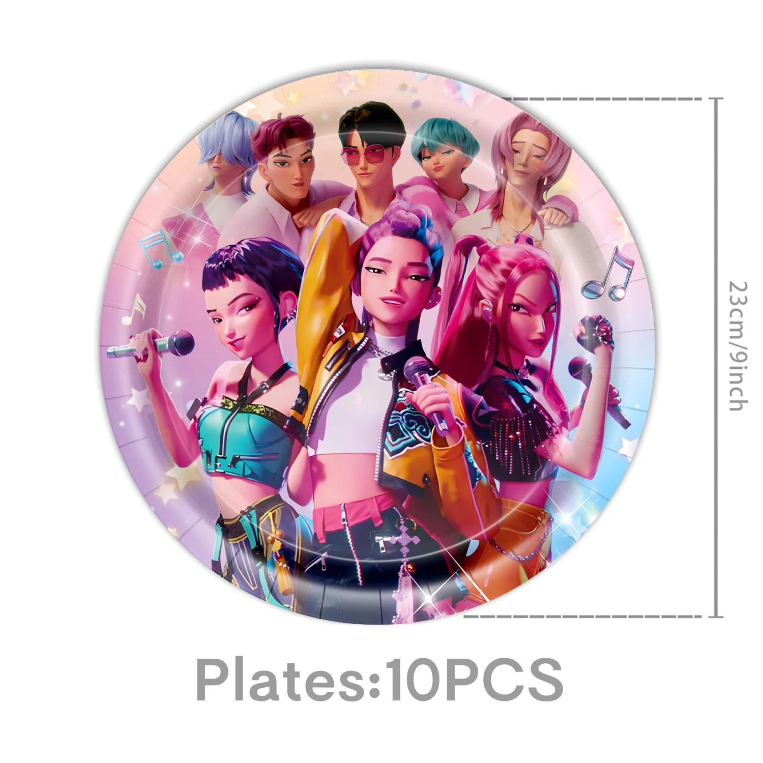 Kawaii K-Pop Gruppen-Thema Geburtstagsparty-Dekoration, Heimparty-Geschirr, Pappteller, Pappbecher, Banner, Servietten, Großhandel Neu Kawaii K-Pop Gruppen-Thema Geburtstagsparty-Dekoration, Heimparty-Geschirr, Pappteller, Pappbecher, Banner, Servietten, Großhandel Neu - Image 18