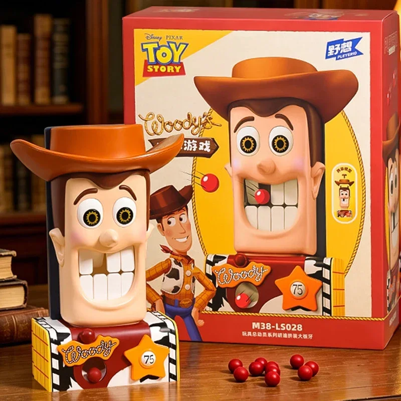 Toy Story Woody Große Zähne Kreatives Montage-Baustein-Modellset Desktop-Wurfspiel Party-Unterhaltungsspielzeug Fan-Geschenke Toy Story Woody Große Zähne Kreatives Montage-Baustein-Modellset Desktop-Wurfspiel Party-Unterhaltungsspielzeug Fan-Geschenke - Image 2