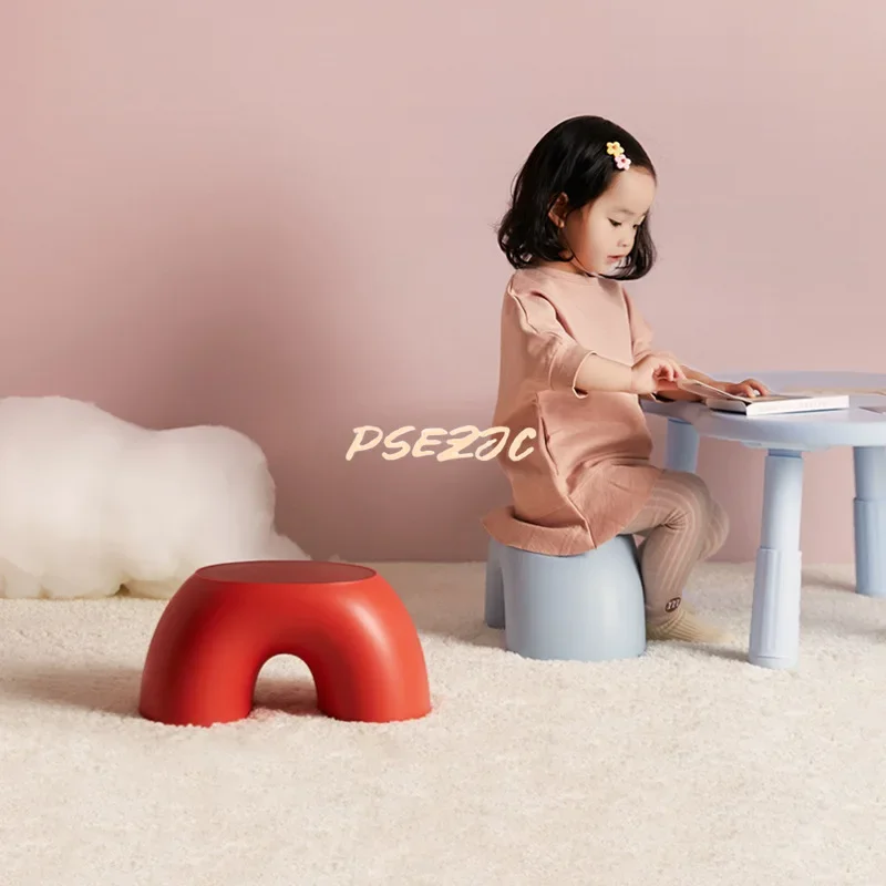 Home Minimalist Surround Shaped Small Stool Decoration Home Circular Anti Slip Shoe Changing Stool Home Minimalist Surround Shaped Small Stool Decoration Home Circular Anti Slip Shoe Changing Stool - Image 3