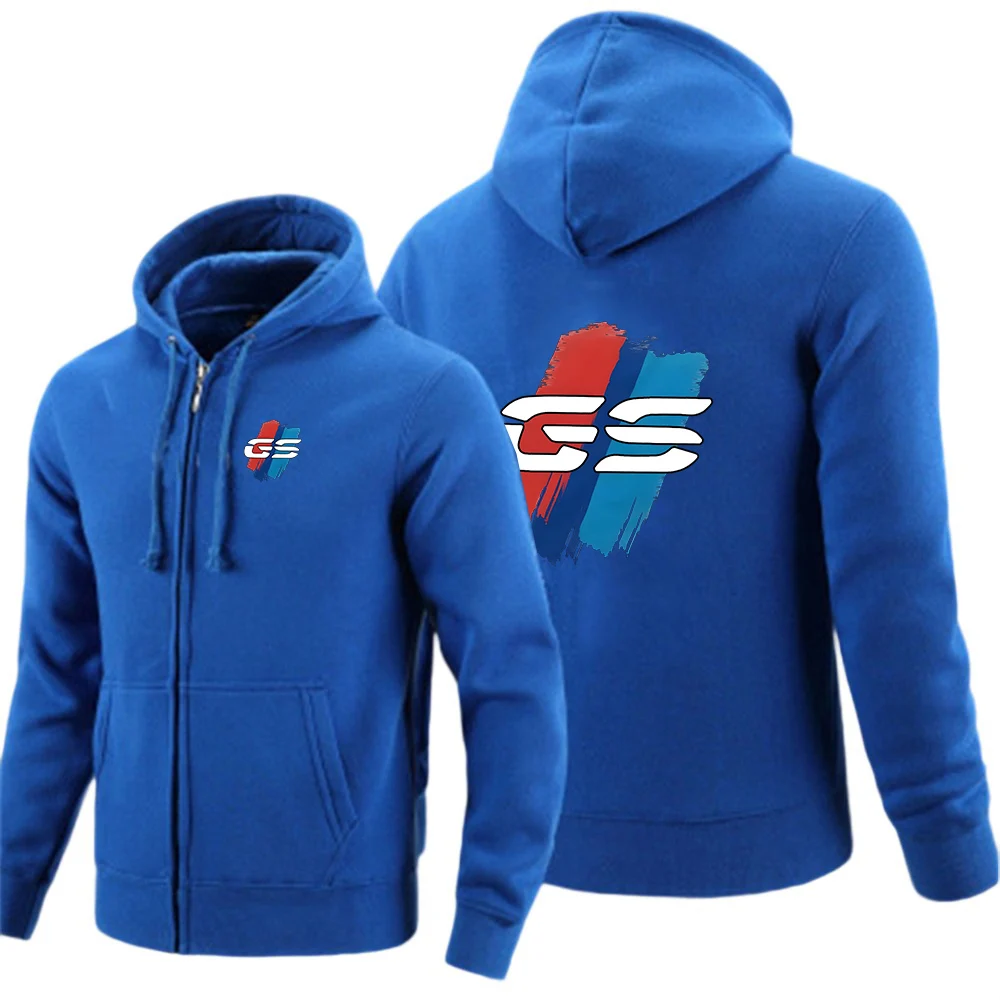 Gs Adventure Motorcycleherren-Kapuzenpullover, Einfarbig, Freizeitkleidung, Sweatshirts, Kapuzenpullover, Hautfreundlicher Mantel, Stilvolle Jacke Gs Adventure Motorcycleherren-Kapuzenpullover, Einfarbig, Freizeitkleidung, Sweatshirts, Kapuzenpullover, Hautfreundlicher Mantel, Stilvolle Jacke - Image 3