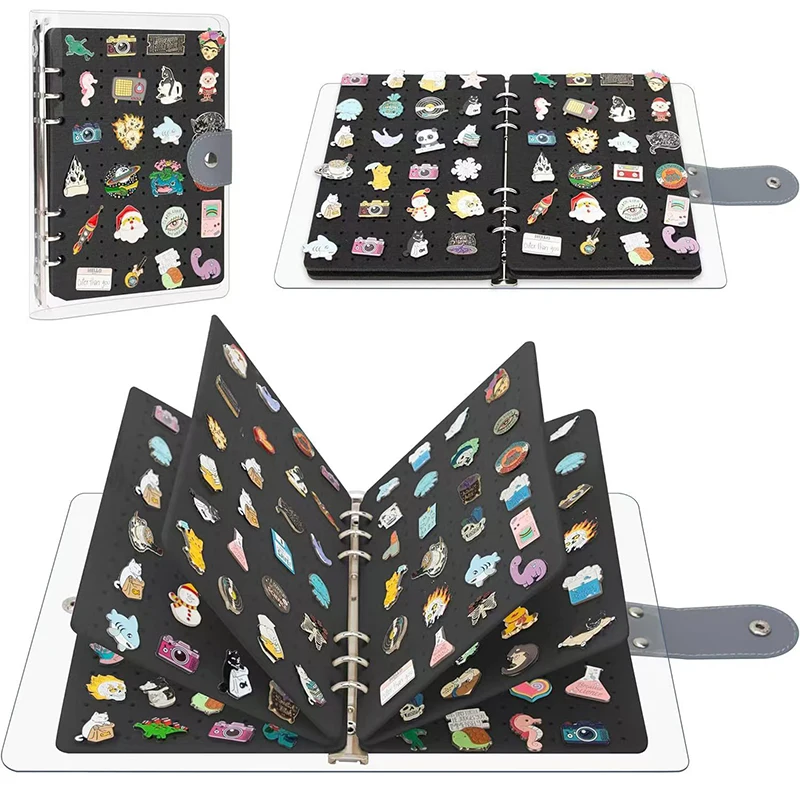 Filz Pin-Sammelalbum – Diy Display-Buch Für Abzeichen, Broschen, Charms Und Souvenirs Pin-Sammelalbum