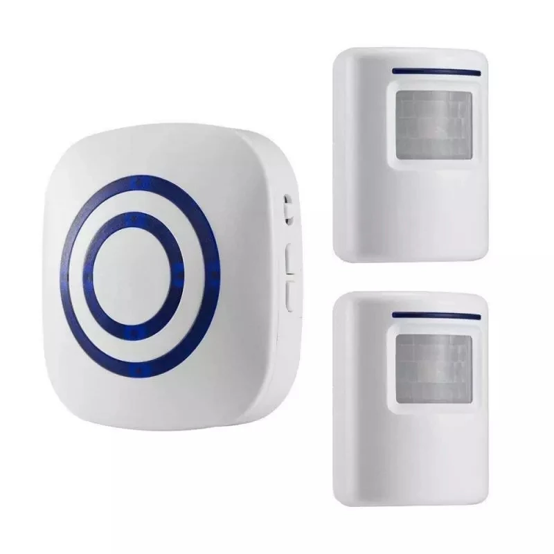 Kabelloser Bewegungsmelder Mit Alarm &Amp; Türklingel – Einfahrtsalarm Mit Körpersensor, Empfänger Und Sicherheitssystem Für Zuhause Kabelloser Bewegungsmelder Mit Alarm &Amp; Türklingel – Einfahrtsalarm Mit Körpersensor, Empfänger Und Sicherheitssystem Für Zuhause - Image 9