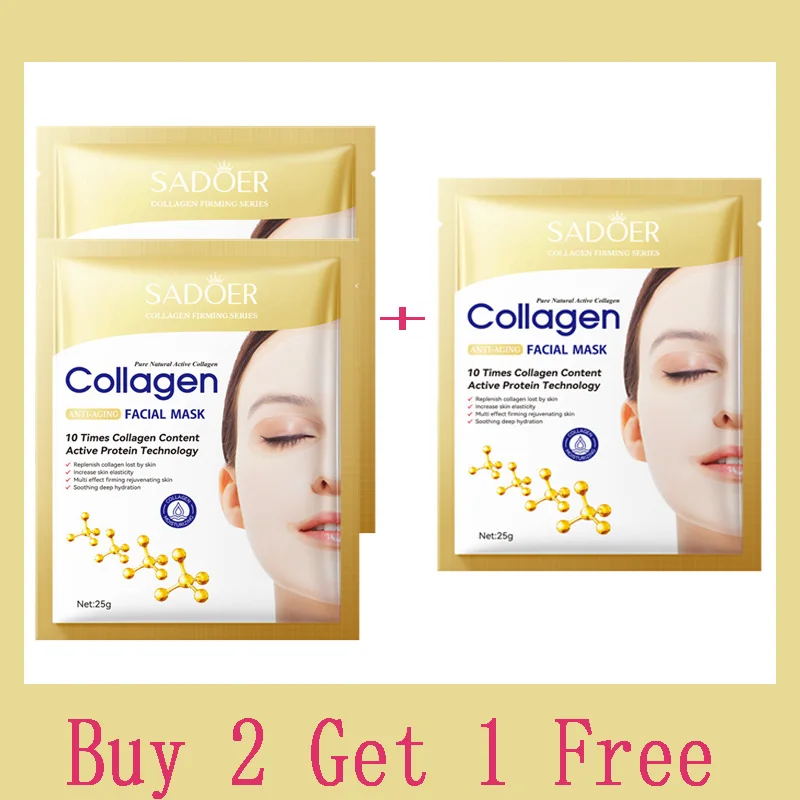 10Pcs Kollagen Anti Falten Gesichtsmaske Anti Aging Verblassen Feine Linien Feste Haut Feuchtigkeitsspendende Aufhellung Hautpflege Koreanische Kosmetik 10Pcs Kollagen Anti Falten Gesichtsmaske Anti Aging Verblassen Feine Linien Feste Haut Feuchtigkeitsspendende Aufhellung Hautpflege Koreanische Kosmetik - Image 8