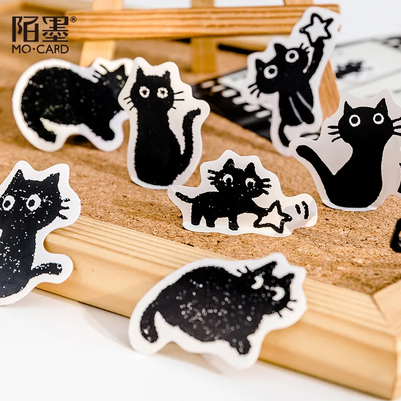 45 Katzen-Aufkleber Im Set – Niedliche Cartoon-Kätzchen Sticker Für Notizbücher, Fotoalben, Journals &Amp; Diy-Dekoration 45 Katzen-Aufkleber Im Set – Niedliche Cartoon-Kätzchen Sticker Für Notizbücher, Fotoalben, Journals &Amp; Diy-Dekoration - Image 6