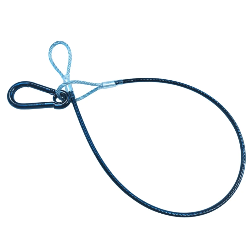 3-Teiliges Sicherheitsseil Für Scheinwerfer – 1 M Bühnen-Safety-Kabel Mit 80 N Für Moving Head, Beam Und Par Bühnen Sicherheitsseil