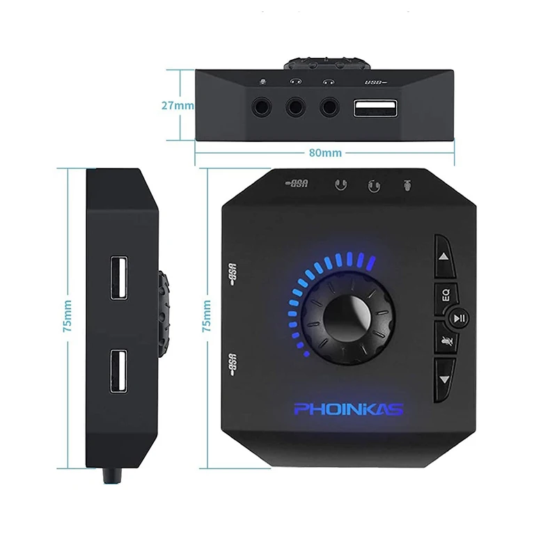 Externe Usb-Soundkarte Mit 3,5-Mm-Anschluss Für Pc, Laptop &Amp; Desktop – Audio-Adapter Für Windows Externe Usb-Soundkarte Mit 3,5-Mm-Anschluss Für Pc, Laptop &Amp; Desktop – Audio-Adapter Für Windows - Image 5