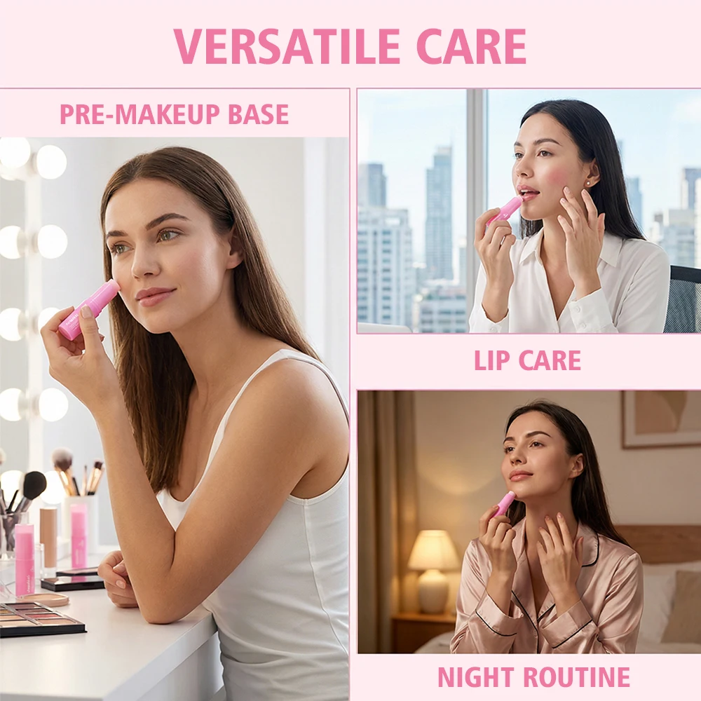 Pdrn Pink Collagen Balm Stick Straffend Tiefenwirksame Hydratation Feuchtigkeitsspendend Kollagen Strahlender Tragbarer Stick Für Augen- Und Halsfalten Pdrn Pink Collagen Balm Stick Straffend Tiefenwirksame Hydratation Feuchtigkeitsspendend Kollagen Strahlender Tragbarer Stick Für Augen- Und Halsfalten - Image 6