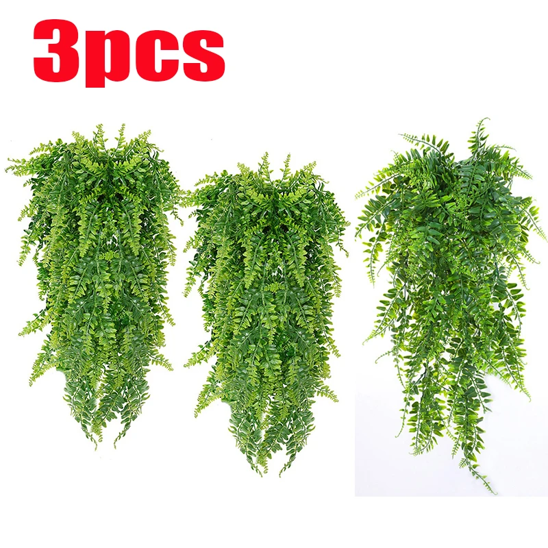 3/1 Stücke Künstliche Pflanze Reben Hause Dekoration Hängen Kunststoff Blatt Gras Girlande Hochzeit Im Freien Party Dekorationen Gefälschte Rattan Efeu 3/1 Stücke Künstliche Pflanze Reben Hause Dekoration Hängen Kunststoff Blatt Gras Girlande Hochzeit Im Freien Party Dekorationen Gefälschte Rattan Efeu