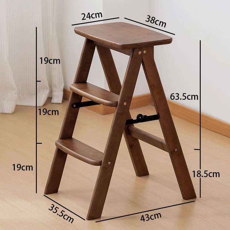 Foldable Step Stools Miltifunctional Folding Ladder Portable Household Professional Step Stools Staircase Stool Auxiliary Indoor Foldable Step Stools Miltifunctional Folding Ladder Portable Household Professional Step Stools Staircase Stool Auxiliary Indoor - Image 9