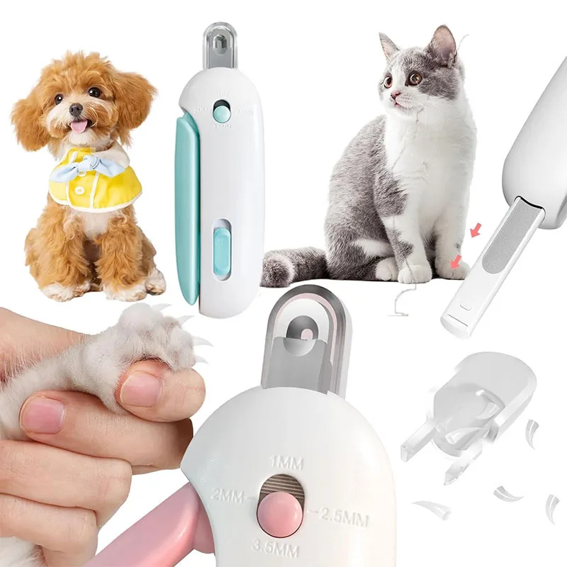 Krallenschneider Für Hunde &Amp; Katzen – Mit Sicherheitsöffnung Und Nagelfeile Krallenschneider Für Hunde Und Katzen