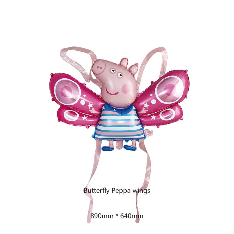 Peppa Pig Geburtstagsparty-Dekoration, George Page Family Ballon Für Kinder, Eventzubehör, Geschirr, Banner, Hintergrund, Geschenk, Babyparty Peppa Pig Geburtstagsparty-Dekoration, George Page Family Ballon Für Kinder, Eventzubehör, Geschirr, Banner, Hintergrund, Geschenk, Babyparty - Image 15