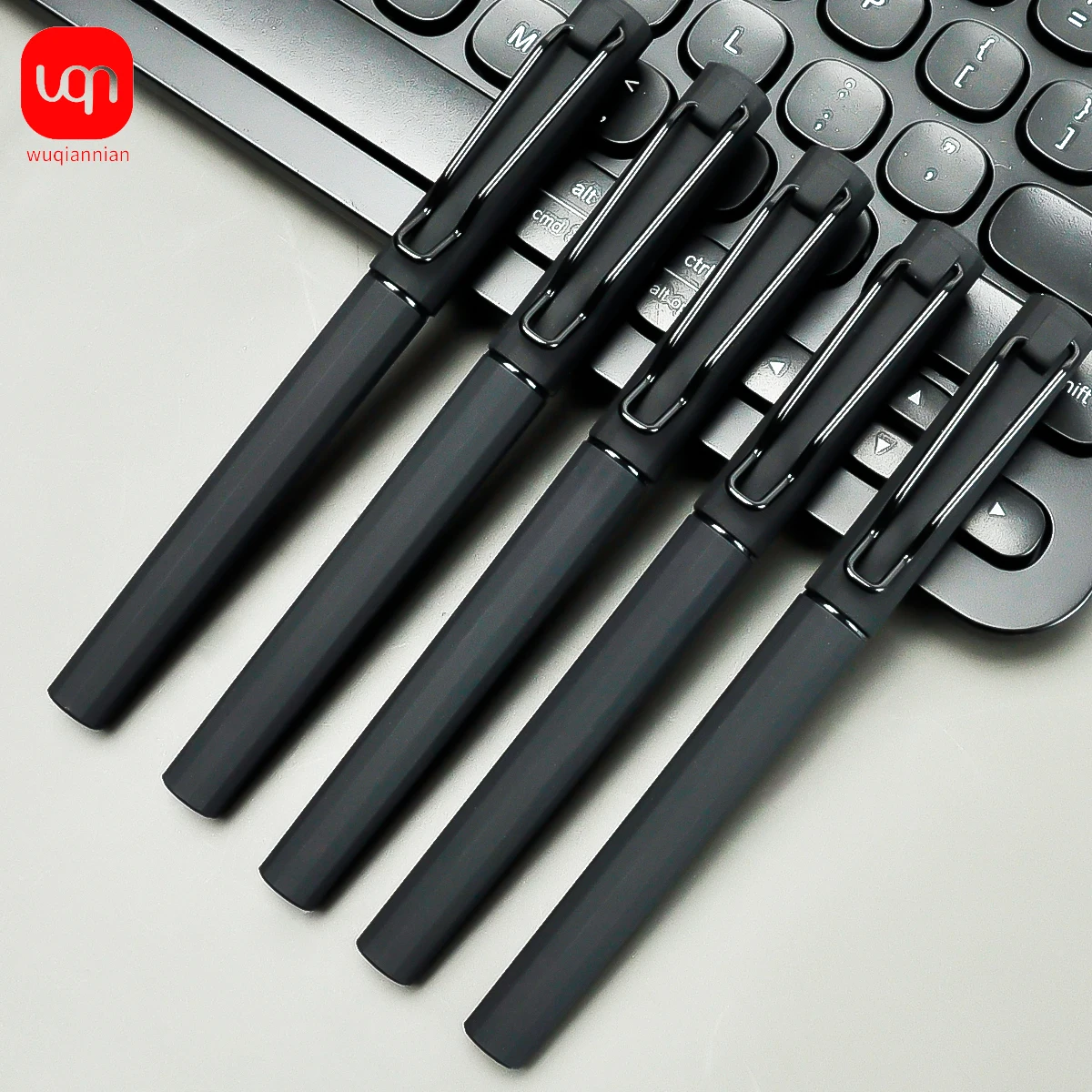 Wqn Schwarze Gelstifte Set – 2, 5 Oder 10 Stück, Flüssiges Schreibgefühl Für Schule, Büro Und Alltag Wqn Schwarze Gelstifte Set – 2, 5 Oder 10 Stück, Flüssiges Schreibgefühl Für Schule, Büro Und Alltag - Image 2