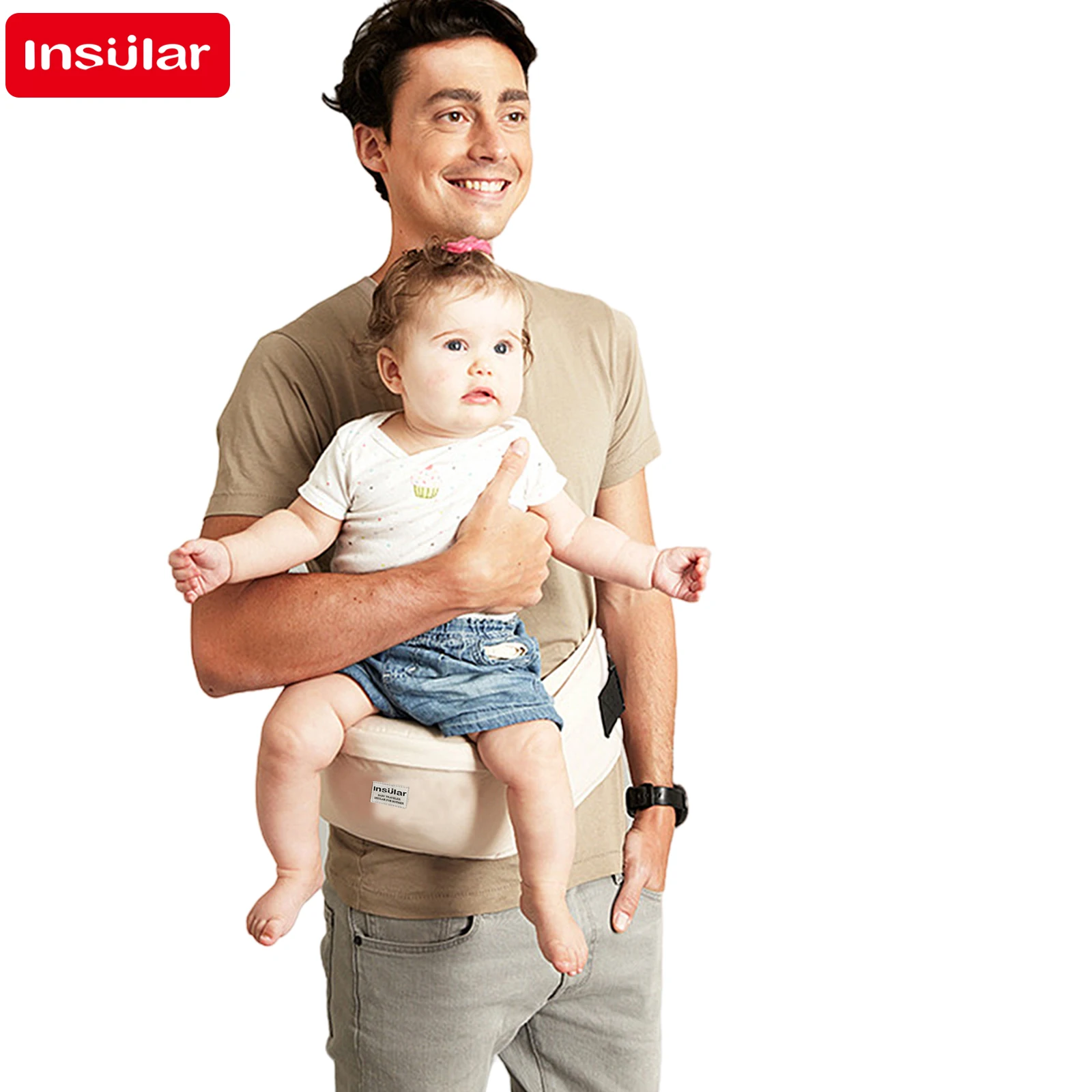 Baby Carrier Waist Stool Walkers Baby Sling Hold Waist Belt Backpack Hipseat Belt Kids Adjustable Infant Hip Seat Baby Carrier Waist Stool Walkers Baby Sling Hold Waist Belt Backpack Hipseat Belt Kids Adjustable Infant Hip Seat - Image 3