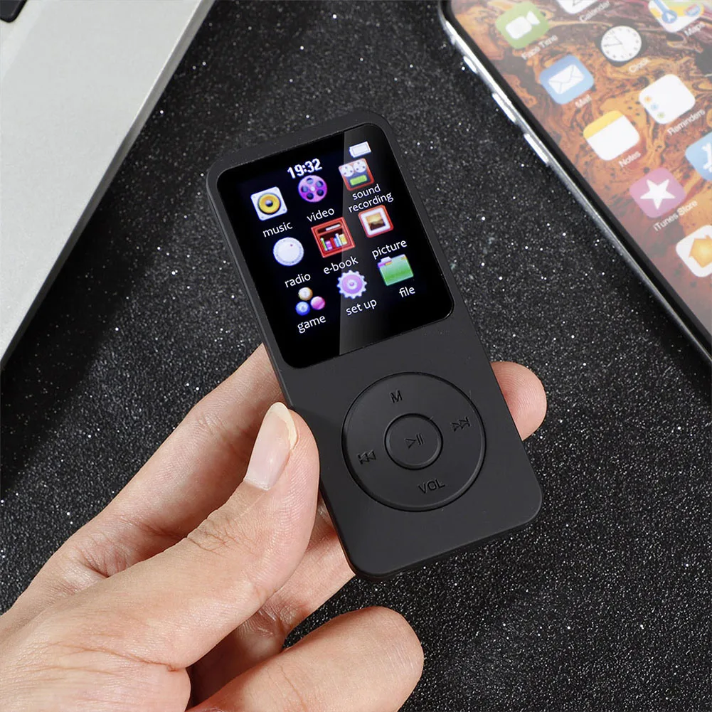 Tragbarer Mp3-Player Mit Integriertem Lautsprecher – Bluetooth 5.0, Mp4-Wiedergabe, Fm-Radio, E-Book- Und Aufnahmefunktion Tragbarer Mp3-Player Mit Integriertem Lautsprecher – Bluetooth 5.0, Mp4-Wiedergabe, Fm-Radio, E-Book- Und Aufnahmefunktion - Image 3