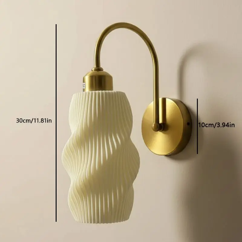 Led-Wandleuchte Für Wohnzimmer Und Schlafzimmer, Moderne, Einfache, Kreative Leuchte, Heimbeleuchtung, Pvc-Lampenschirm, Moderne Wandleuchte Led-Wandleuchte Für Wohnzimmer Und Schlafzimmer, Moderne, Einfache, Kreative Leuchte, Heimbeleuchtung, Pvc-Lampenschirm, Moderne Wandleuchte - Image 8
