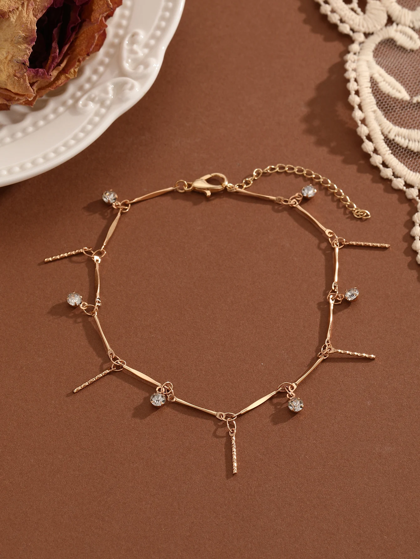 Qiamni Sommer Böhmen Kristall Zirkonia Fußkettchen Für Frauen Mädchen Knöchel Armband Bein Kette Strand Party Reise Fuß Schmuck Qiamni Sommer Böhmen Kristall Zirkonia Fußkettchen Für Frauen Mädchen Knöchel Armband Bein Kette Strand Party Reise Fuß Schmuck - Image 9