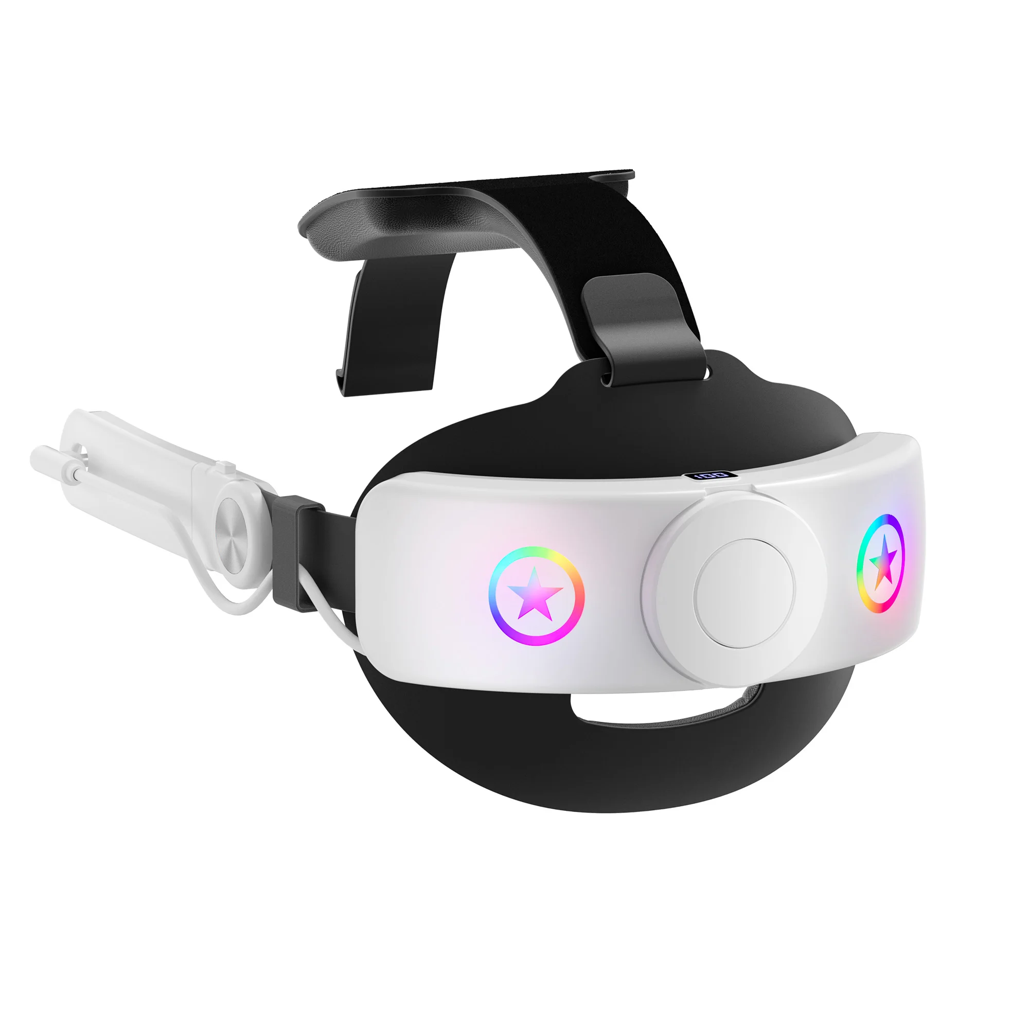 Vr Headset Akku-Riemen 10000Mah Für Meta Quest 3/3S/2 – Komfortables Kopfband Mit Ein-Klick-Entriegelung Vr Headset Akku-Riemen 10000Mah Für Meta Quest 3/3S/2 – Komfortables Kopfband Mit Ein-Klick-Entriegelung - Image 7