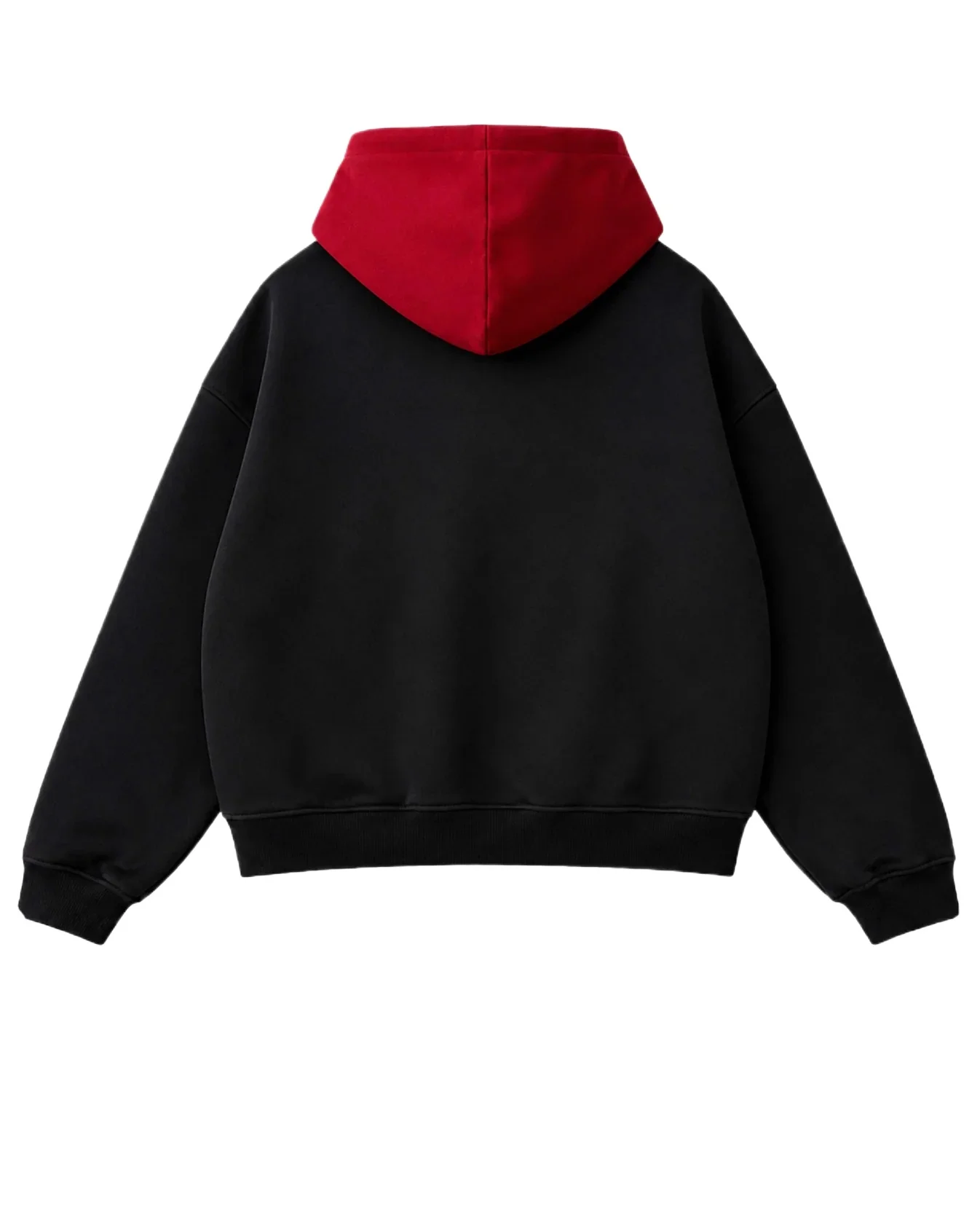 Y2K Red Itadori Hoodie, Übergroßes, Schwarz-Rotes, Gespleißtes Sweatshirt Mit Metallknöpfen, Trendige Und Schlichte Streetwear-Jacke Für Männer Und Frauen Y2K Red Itadori Hoodie, Übergroßes, Schwarz-Rotes, Gespleißtes Sweatshirt Mit Metallknöpfen, Trendige Und Schlichte Streetwear-Jacke Für Männer Und Frauen - Image 2
