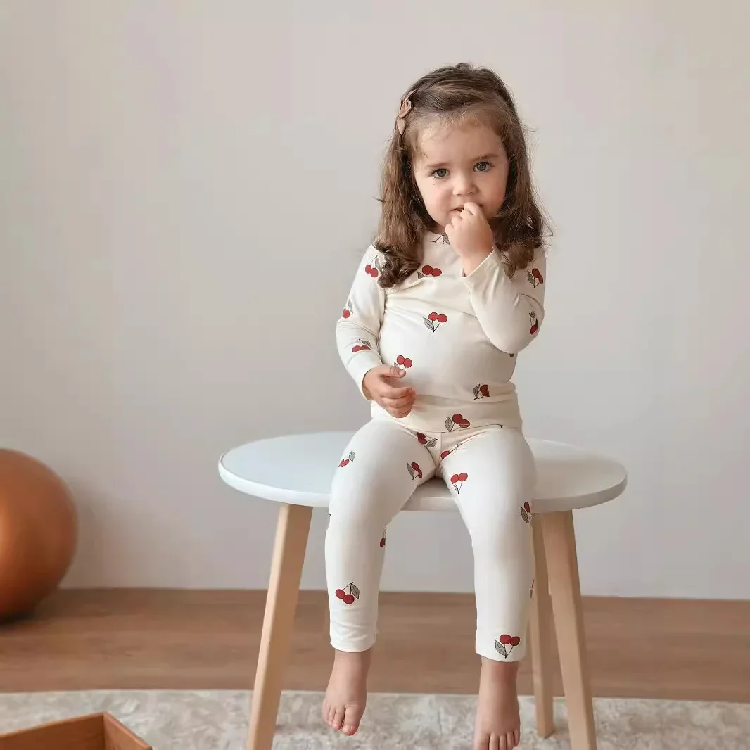 1-6T Toddler Kid Baby Boy Girl Clothes Set Cotton Infant Homewear Casual Top Pant Suit Childrens 2Pcs Pajamas Set Outfit 1-6T Toddler Kid Baby Boy Girl Clothes Set Cotton Infant Homewear Casual Top Pant Suit Childrens 2Pcs Pajamas Set Outfit - Image 2