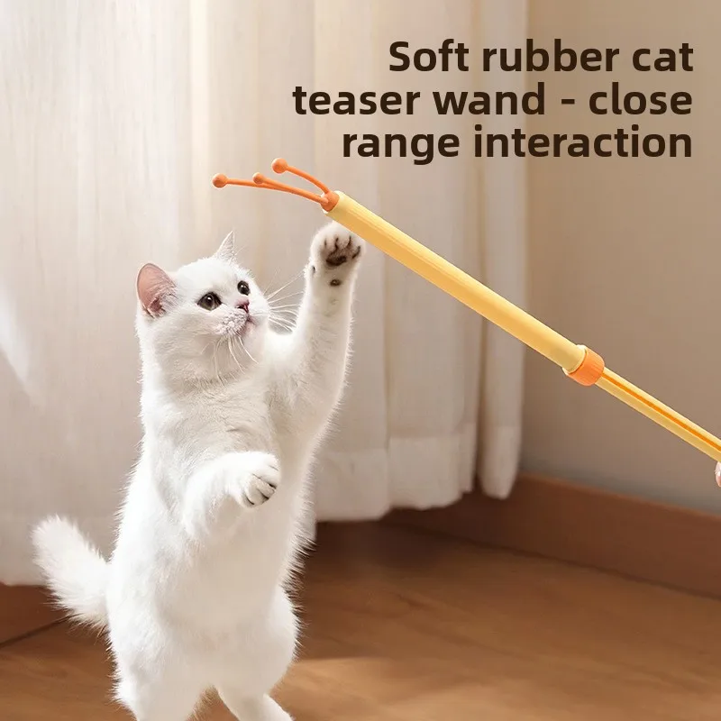 3-In-1 Katzenkratzbaum Mit Massagestab Und Fellbürste 3-In-1 Katzenkratzbaum Mit Massagestab Und Fellbürste - Image 2