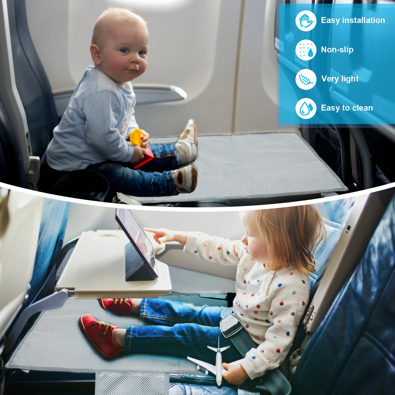Kinder Reise Flugzeug Bett Tragbare Kinder Pedale Betten Fuß Bein Rest Hängematte Baby Fußstütze Bett Kleinkind Flugzeug Sitz Extender Kinder Reise Flugzeug Bett Tragbare Kinder Pedale Betten Fuß Bein Rest Hängematte Baby Fußstütze Bett Kleinkind Flugzeug Sitz Extender - Image 3