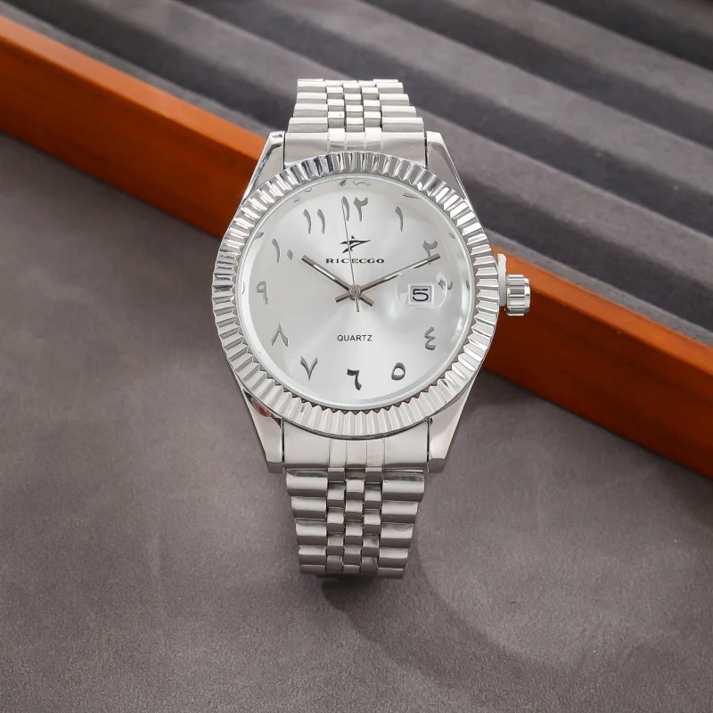 Mode Herren Uhren Datum High-End-Luxus Casual Sport Uhr Klassische Business Quarz Männliche Edelstahl Armbanduhren Mode Herren Uhren Datum High-End-Luxus Casual Sport Uhr Klassische Business Quarz Männliche Edelstahl Armbanduhren - Image 4