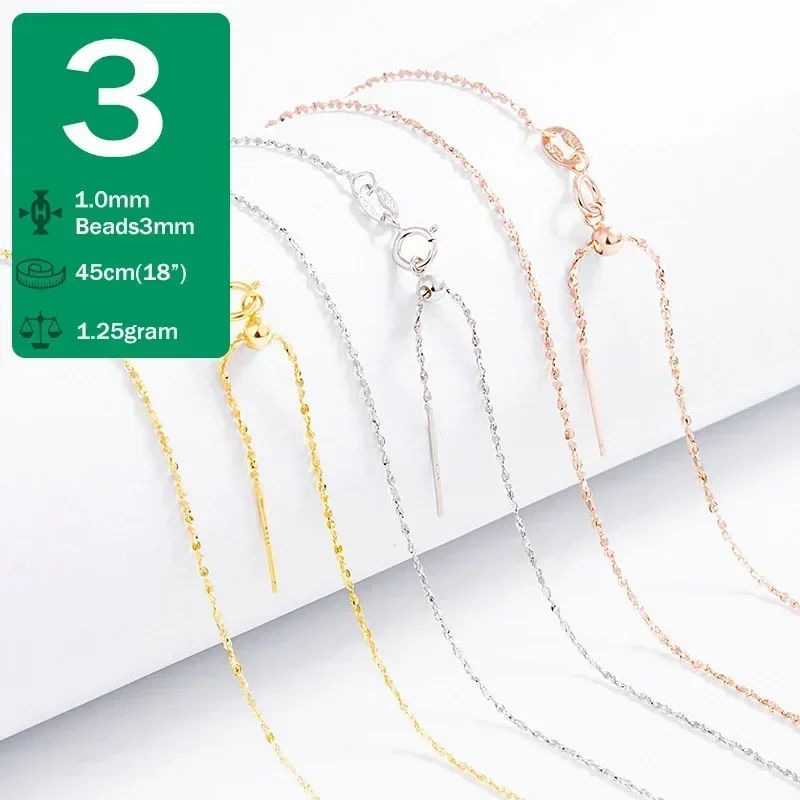 Trustdavis Real 925 Silver Box Cross Chain Fashion Universal Necklace For Women Daily Diy Pendant Necklace Fine Jewelry Dc27 Trustdavis Real 925 Silver Box Cross Chain Fashion Universal Necklace For Women Daily Diy Pendant Necklace Fine Jewelry Dc27 - Image 9