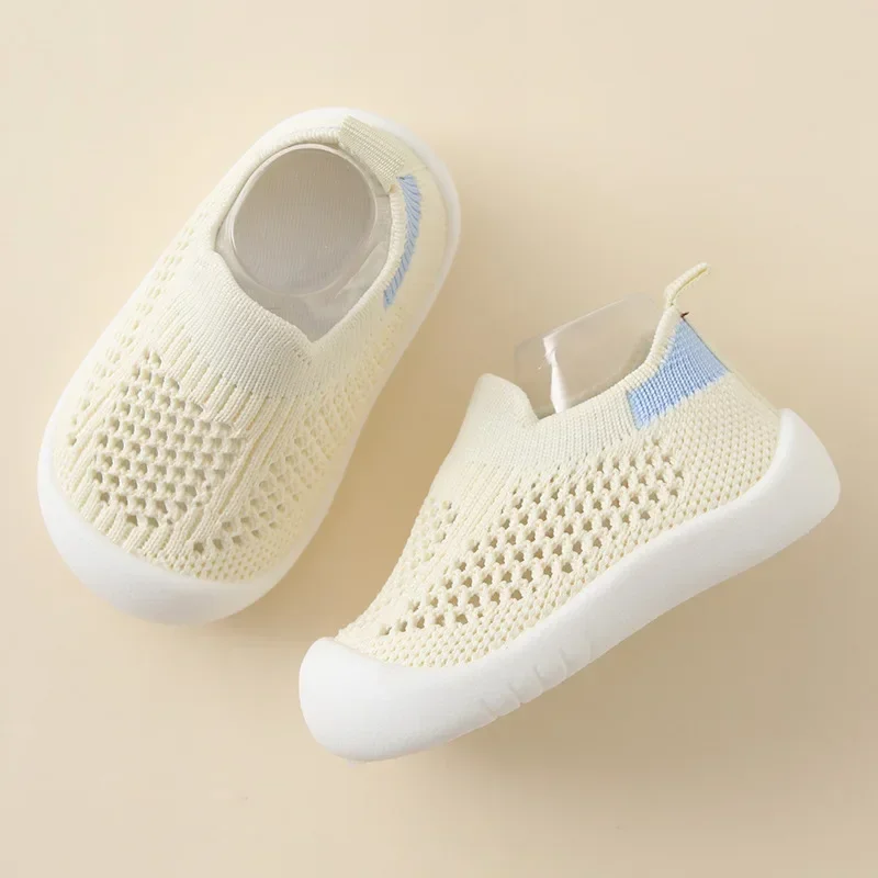 Spring Popular New Baby Shoes Mesh Knit Breathable Kid Girls Boys 0-3T Summer Slip-On Casual Sneakers Toddler Non-Skid Prewalker Spring Popular New Baby Shoes Mesh Knit Breathable Kid Girls Boys 0-3T Summer Slip-On Casual Sneakers Toddler Non-Skid Prewalker - Image 8