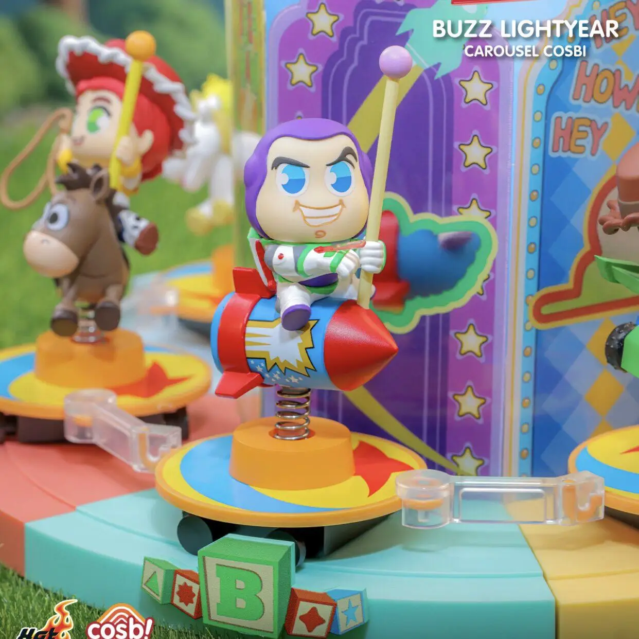 Original Hot Toys Disney Toy Story Karussell Buzz Lightyear Blind Box Komplettset Figur Puppe Desktop-Ornament Überraschungsgeschenk Auf Lager Original Hot Toys Disney Toy Story Karussell Buzz Lightyear Blind Box Komplettset Figur Puppe Desktop-Ornament Überraschungsgeschenk Auf Lager - Image 13
